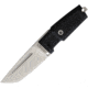 Extrema Ratio T4000 C Fixed Blade Knife, 4.13 satin finish Bohler N690 stainless blade, Black Forprene handle, 1000.040434/SAT