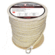 Extreme Max 3006.227 Boattector Premium Double Braid Nylon Anchor Line With Thimble - 1/2in, White &amp; Gold, 3006.227