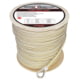 Extreme Max 3006.2376 Boattector Premium Double Braid Nylon Anchor Line With Thimble - 1/2in, White &amp; Gold, 3006.2376