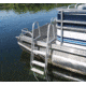 Extreme Max Aluminum Pontoon/Dock Ladder 5 Step, 3005.3383