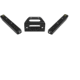 Extreme Max Atv Winch Mount For Polaris Rzr 570/800, 5600.3169