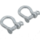 Extreme Max Boattector Galvanized Anchor Shackle, 3/8in, 3006.6608