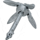 Extreme Max Boattector Galvanized Folding Anchor, 1.5lbs., 3006.6542