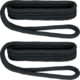 Extreme Max Boattector Premium Double Braid Nylon Fender Line Value 2-Pack - 3/8in x 6', Black, 3006.2168