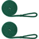 Extreme Max Boattector Premium Double Braid Nylon Fender Line Value 2-Pack - 3/8in x 6, Sacramento Green, 3006.2582