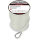 Extreme Max Boattector Solid Braid Mfp Anchor Line With Thimble - 3/8in x 100ft, White, 3006.2054