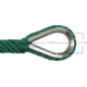 Extreme Max Boattector Solid Braid Mfp Anchor Line With Thimble - 3/8in x 50ft, Forest Green, 3006.2627
