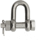 Extreme Max Boattector Stainless Steel Bolt Type Chain Shackle, 3/4in, 3006.8357