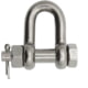 Extreme Max Boattector Stainless Steel Bolt Type Chain Shackle, 3/4in, 3006.8357