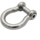 Extreme Max Boattector Stainless Steel Bow Shackle With No Snag Pin, 5/16in, 3006.8408