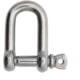 Extreme Max Boattector Stainless Steel D Shackle, 3/4in, 3006.8252