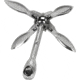 Extreme Max Boattector Stainless Steel Folding/Grapnel Anchor, 1.5lbs., 3006.6672