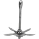 Extreme Max Boattector Stainless Steel Folding/Grapnel Anchor, 1.5lbs., 3006.6672