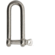 Extreme Max Boattector Stainless Steel Long D Shackle, 1/4in, 3006.8201