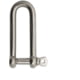 Extreme Max Boattector Stainless Steel Long D Shackle, 1/4in, 3006.8201