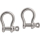 Extreme Max Boattector Stainless Steel Marine Anchor Shackle, 1/4in, 3006.6611