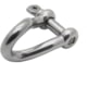 Extreme Max Boattector Stainless Steel Twist Shackle, 1/4in, 3006.8213