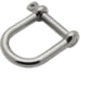 Extreme Max Boattector Stainless Steel Wide D Shackle, 5/16in, 3006.8228