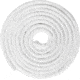 Extreme Max Braided Cotton/Polyester Clothesline - 7/32in x 200, White, 7/32in x 200ft, 3008.0448