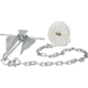 Extreme Max Complete Slip Ring Anchor Kit w/ Rope / Anchor Chain / Shackle #10 / 5 Lbs., 3006.6719