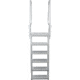 Extreme Max Delu x e Flip Up Dock Ladder 6 Step, 3005.4122