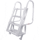 Extreme Max Delu x e Flip Up Dock Ladder w/ Welded Step Assembly 4 Step, 3005.3913