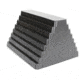 Extreme Max Heavy Duty Rubber Wheel Chock With Eyebolt Value, Pack of 4, 5001.5775.4