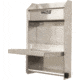 Extreme Max Junior Aluminum Work Station Storage Cabinet Flip Out Work Tray With Paper Towel Rack Organizer For Enclosed Race Trailer Shop Garage Storage, 5001.6053