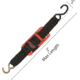 Extreme Max Padded Cambuckle Transom Tie Down, 2in x 2ft, 3005.1202
