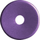 Extreme Max Round Plastic Backers, Purple, Pack of 24, 5900.1158