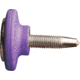 Extreme Max Round Plastic Backers, Purple, Pack of 24, 5900.1158
