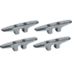 Extreme Max Soft Point Stainless Steel Dock Cleat 6, Value, Pack of 4, 3006.6762.4