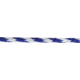 Extreme Max Solid Braid Mfp Utility Rope - 1/2in x 25, Blue / White, 3008.0219