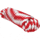Extreme Max Solid Braid Mfp Utility Rope - 1/2in x 25, Red / White, 3008.0172