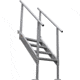 Extreme Max Universal Mount Aluminum Dock Stair 4 Step, 3005.3843