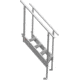 Extreme Max Universal Mount Aluminum Dock Stair 4 Step, 3005.3843