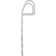 Extreme Max Weld Free Fi x ed Dock Ladder - 5 Step, 3005.4108