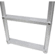Extreme Max Weld Free Fi x ed Dock Ladder - 5 Step, 3005.4108