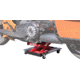 Extreme Max Wide Motorcycle Scissor Jack w/ Dolly 1100 Lbs., 5001.5059