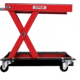 Extreme Max Wide Motorcycle Scissor Jack w/ Dolly 1100 Lbs., 5001.5059