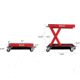 Extreme Max Wide Motorcycle Scissor Jack w/ Dolly 1100 Lbs., 5001.5059