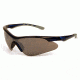 Extreme Optiks Blastir X Sunglasses, Shiny Black Frame, Smoke with Silver Mirror Flash Lens, 10210966.FGX