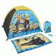Exxel Outdoors Universal Despicable Me 3 4-Pc Fun Camp Kit, Blue/Yellow/Black U-4SLGDM37A