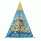 Exxel Outdoors Universal Despicable Me 3 Tee Pee Tent, Blue/Yellow U-TEPEEDM37A