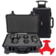 Eylar 22in Carry-On Roller Hard Case Equipped w/Ragar XP Crosslinked Foam Insert, Black, SA00034-BLK-RG-XP