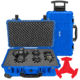 Eylar 22in Carry-On Roller Hard Case Equipped w/Ragar XP Crosslinked Foam Insert, Blue, SA00034-BLU-RG-XP