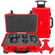 Eylar 22in Carry-On Roller Hard Case Equipped w/Ragar XP Crosslinked Foam Insert, Red, SA00034-RED-RG-XP