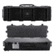 Eylar 2XL 50in Waterproof Deep Heavy Transport Stacker Roller Rifle Hard Case w/Foam, Black, SA00067