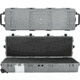 Eylar 3XL 57in Waterproof Heavy Transport Stacker Roller Rifle Hard Case w/Foam, Gray, SA00027-GRA