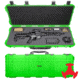 Eylar 44in Hard Rifle Case Equipped w/Ragar XP Crosslinked Foam Insert, Neon Green, SA00008-NGRN-RG-XP